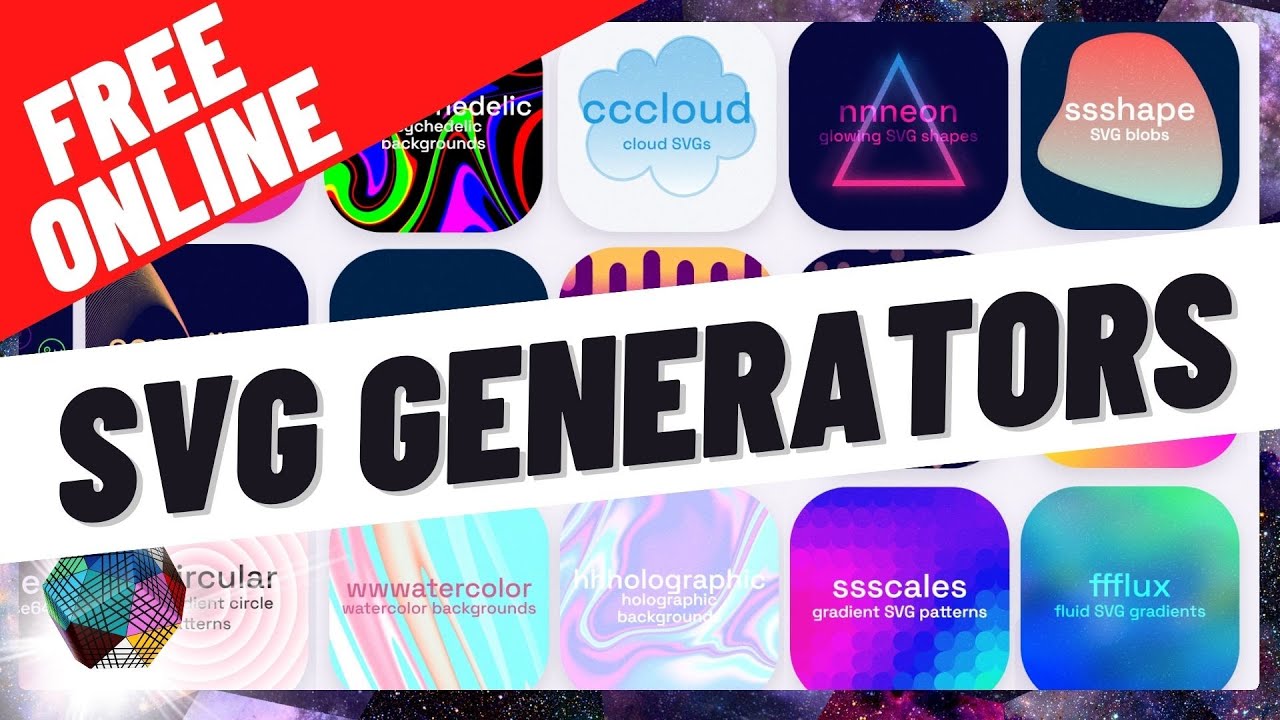 Crazy Collection of FREE Online Design SVG Generators