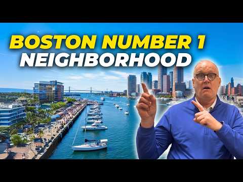 Seaport District: BEST Neighborhood To Live in Boston Massachusetts! 🤯