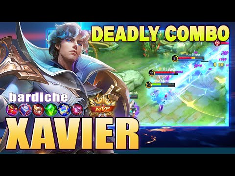 Xavier Verdict of Light Effect! Top Global Xavier Gameplay by bardiche - Mobile Legends