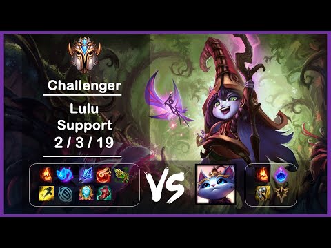 KR Challenger Replays Support Lulu vs Yuumi Ep.3809