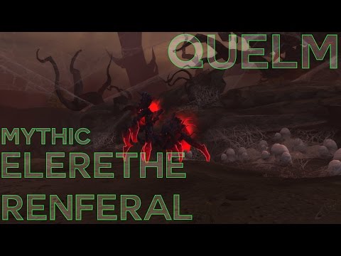 Quelm vs Mythic Elerethe Renferal (Destruction Warlock PoV)