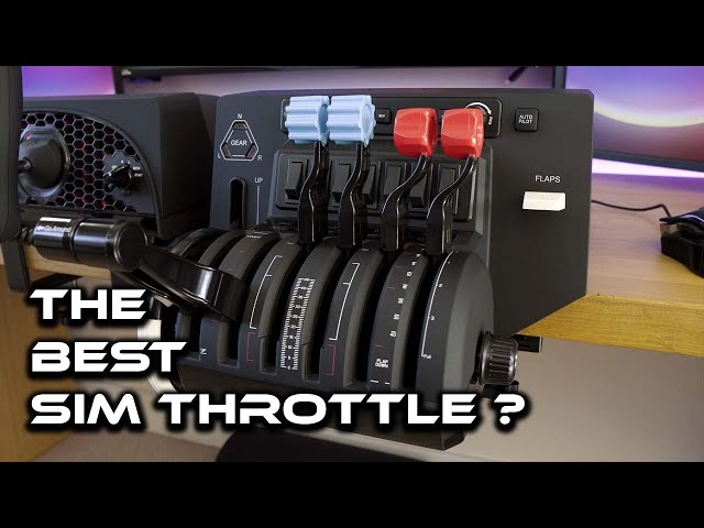 Vídeo relacionado con Honeycomb Aeronautical Bravo Throttle Quadrant with Auto Pilot & Annunciator Panel in aviation quality for flight simulator, Universal control system for simmer and pilots, PC [video game] [Windows 7]