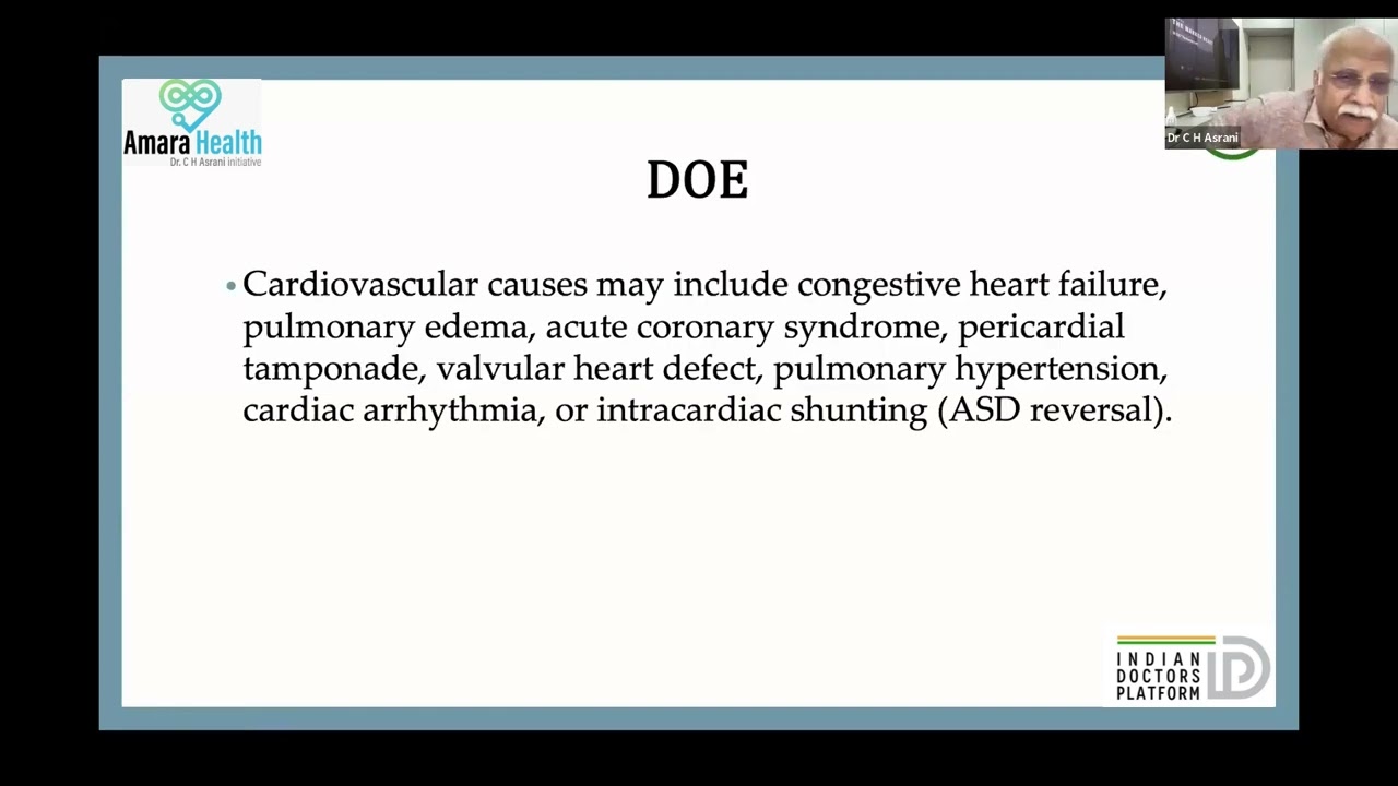 Understanding and managing DOE and insights into heart failure
