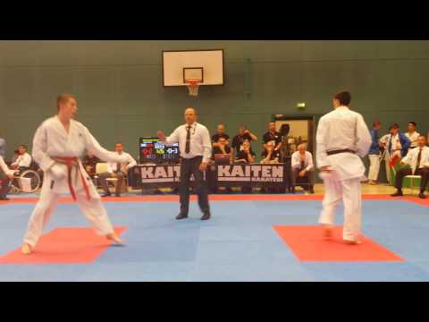 JKS European Karate Championships, Denmark 2014. Senior Male Individual Kumite FINAL