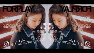 [Single] Don`t Leave Me (Eng Ver.) - 나비(NAVI)