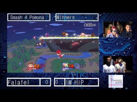 Smash 4 Pomona 9/4/15 Falafel (Villager) vs ImHip (Olimar)