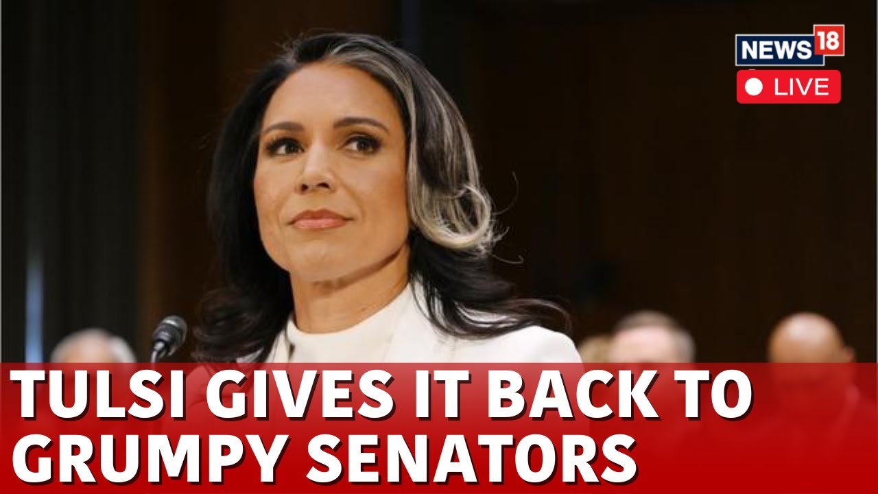 LIVE: Tulsi Gabbard Faces Tense Senate Hearing, Grilled On Snowden, Assad And Putin | N18G