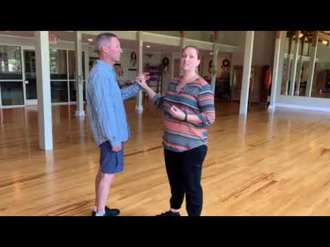 Foxtrot side step turn