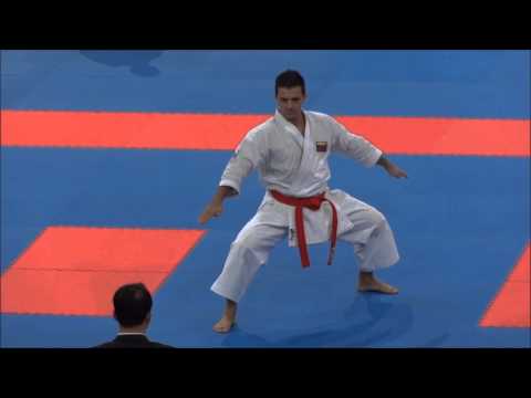 Kata SEIENCHIN by Antonio Diaz - 21st WKF World Karate Championships