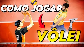 Eu vou Ensinar como jogar vôlei