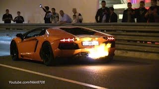 Best of Top Marques Monaco 2016 - Burnouts, flames and more