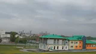 preview picture of video '2014 05 24   Барнаул с моста Знаменский монастырь,пл. Баварина,Высотки на речном'