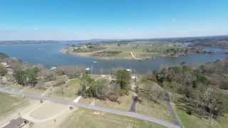 preview picture of video 'Aerial of Big Nose - Weiss Lake - Centre Alabama'