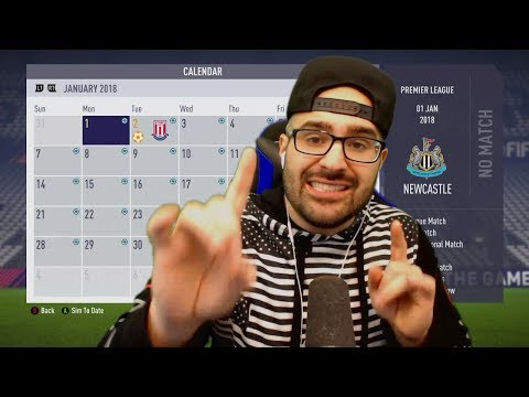 OMG THE TRANSFER WINDOW IS HERE!!! - NEWCASTLE CAREER MODE FIFA 18 #11