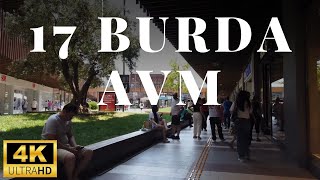 Çanakkale 17 Burda Alışveriş Merkezinde Yürüyüş Turu  |  4K  |  Walkin