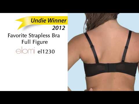 2012 Undie Awards Winner - Favorite Strapless Bra Full Figure