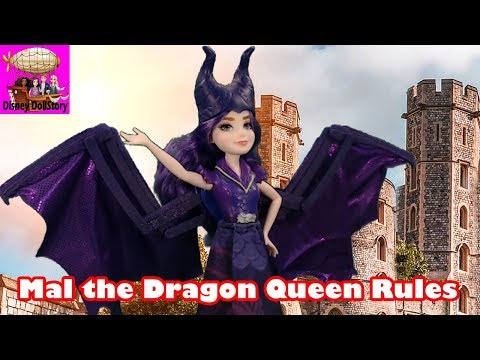 Mal the Dragon Queen Rules - Descendants 3 Dolls are Here