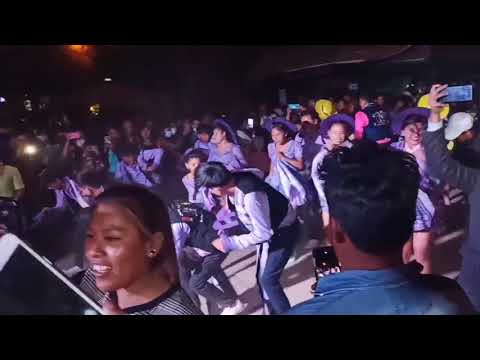 Luz Danny y Cristian Vidal juntos en escenario.