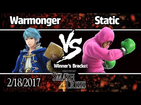 Warmonger vs Static - Winner's Bracket - SSC4 - Super Smash Bros. for Wii U