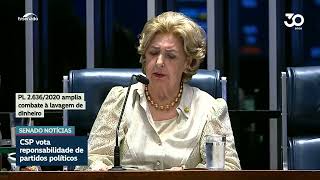 Projeto torna partidos políticos passíveis de controle por lavagem de dinheiro