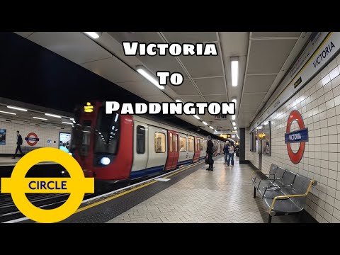 LONDON UNDERGROUND JOURNEY | Victoria to Paddington