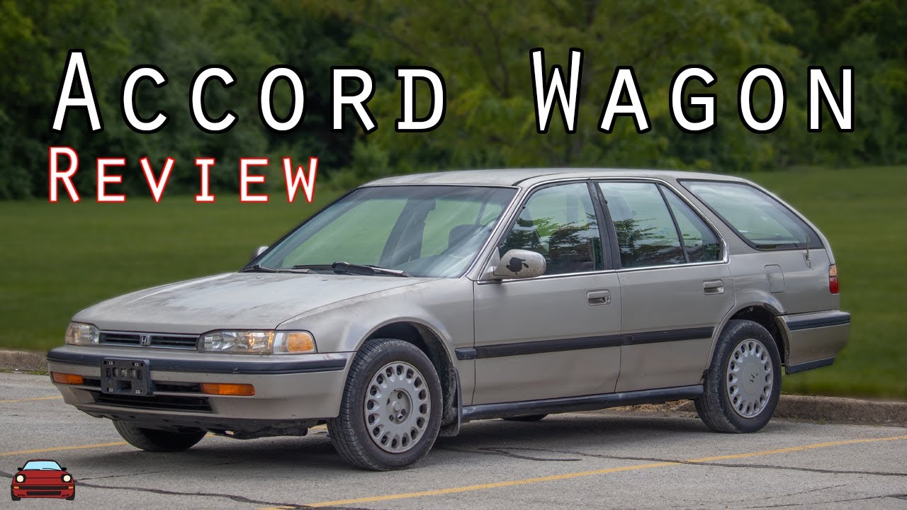 1993 Honda Accord LX Wagon Review - A RARE MANUAL ...