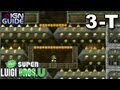 New Super Luigi U 3 Star Coin Walkthrough - Sparkling Waters Tower: Shish-Kebab Tower