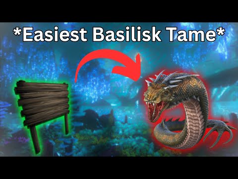 How to Tame a Basilisk in Ark Survival Ascended Abberation