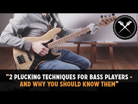 2 Must Know Plucking Techniques For Bass Players (L#148)