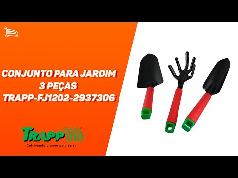 Conjunto para Jardim 3 Peças FJ-1202 - Video