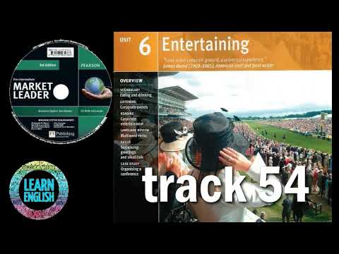 Market leader pre intermediate 3rd ed   Unit 6  Entertaining   Audio tracks 1 50   1 65
