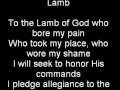 I Pledge Allegiance To The Lamb