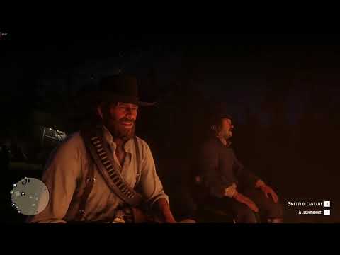 Arthur sings "Ring Dang Doo" - Campfire song (Red Dead Redemption 2)