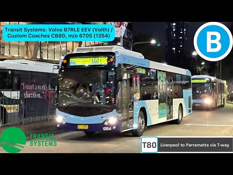 [300th SUB SPECIAL!] Transit Systems: Volvo B7RLE EEV (Voith) / Custom Coaches CB80, m/o 6705 (1354)