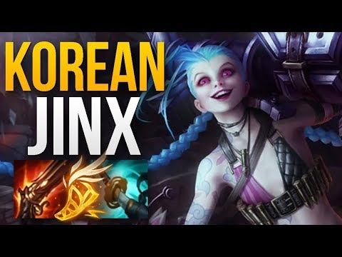 ADCS ARE BACK!! | KOREAN MASTER JINX MAIN ADC GAMEPLAY | Patch 8.13 S8 - League of Legends