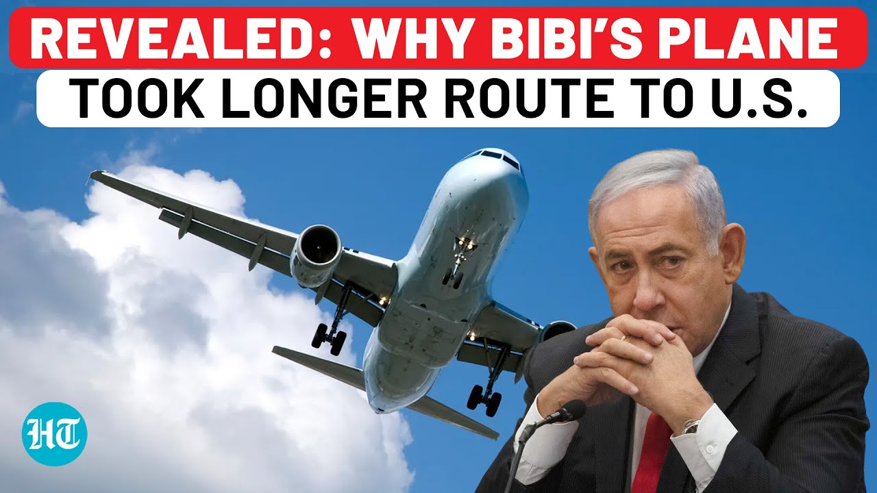 Netanyahu Fears Arrest Over Gaza War Crimes? Israeli PM’s Plane Takes Detour During U.S. Visit