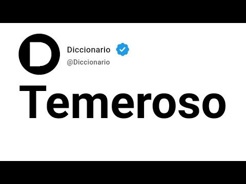Temeroso Significado En Español