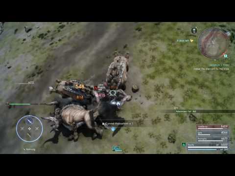 LETS PLAY FINAL FANTASY XV-DEFEATING 3 KUJATA