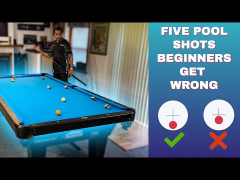 How to Play the Most Common Pool Shots - A Guide for Beginners (Free Pool Lessons)