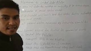 Control Measures on Water and Air Pollution | Manufacturing Industries Class 10
