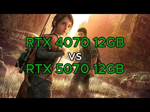 RTX 4070 12GB VS RTX 5070 12GB : TEST IN 20 GAMES