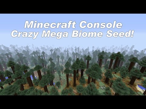 Insane Mega Biome Seed for Minecraft Console