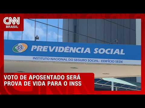 Eleições 2026: Aposentado que votar terá prova de vida automática no INSS | CNN AGORA