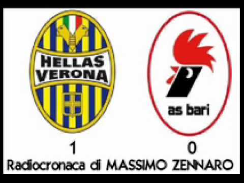 Verona-Bari 1-0 - Radiocronaca di Massimo Zennaro (29/9/2012) da RadioUnoRai