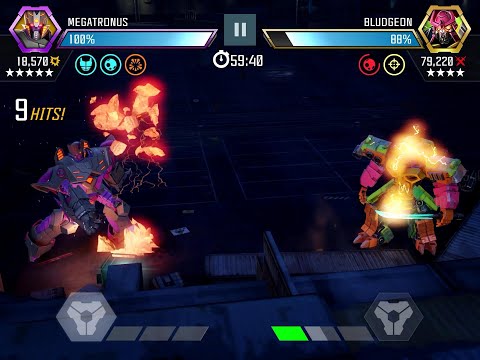 TFTF R6 Megatronus vs Bludgeon AM