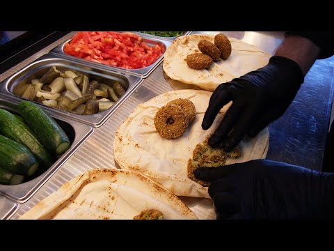 Best Lebanese Falafel, Fatteh, Hummus and Manakish in Istanbul | Turkish Street Foods