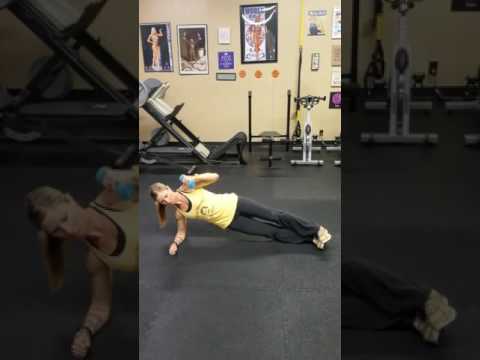 Every BODY's Fit "FIT Clip" 462 Video: Side Plank Bicep Curl for Core/Shoulder/Bicep