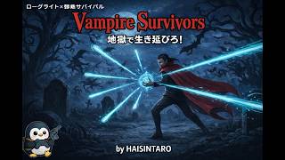 [PC] Vampire Survivors(ｳﾞｧﾝﾊﾟｲｱ ｻﾊﾞｲﾊﾞｰｽﾞ) 　その６　「どんどん新しいダンジョン攻略していくよ！」