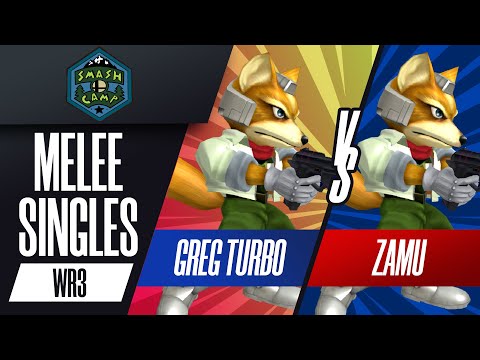Greg Turbo vs. Zamu - Melee Singles Winners Round 3 - Smash Camp 2022