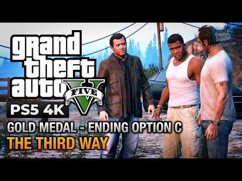 GTA 5 PS5 - Mission #87 - The Third Way (Option C: Deathwish) [Gold Medal Guide - 4K 60fps]